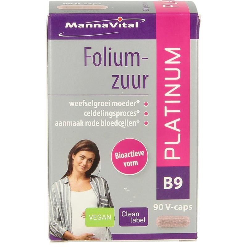Mannavital Folsäure Platin (90 VCaps)