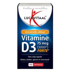 Lucovitaal Vitamin D3 75µg (120 Caps)