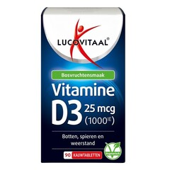 Lucovitaal Vitamin D3 25µg (90 Kautab)