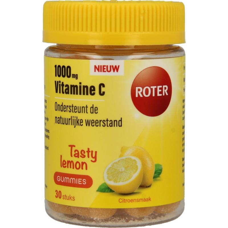 Roter Vitamin C 1000 mg Zitronengummi (30 Tab)
