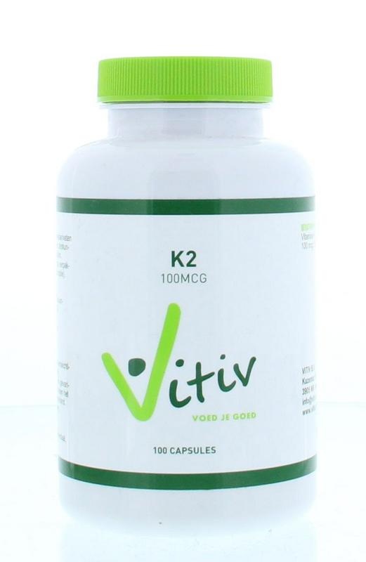 Vitiv Vitiv Vitamin K2 100µg