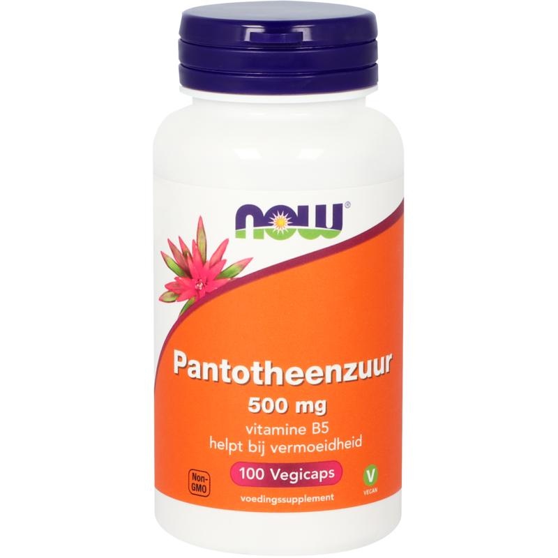 NOW NOW Pantothensäure 500 mg (B5) (100 Caps)