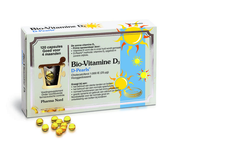 Pharma Nord Pharma Nord Bio Vitamin D3 25 mcg 1000IE (120 Kapseln)