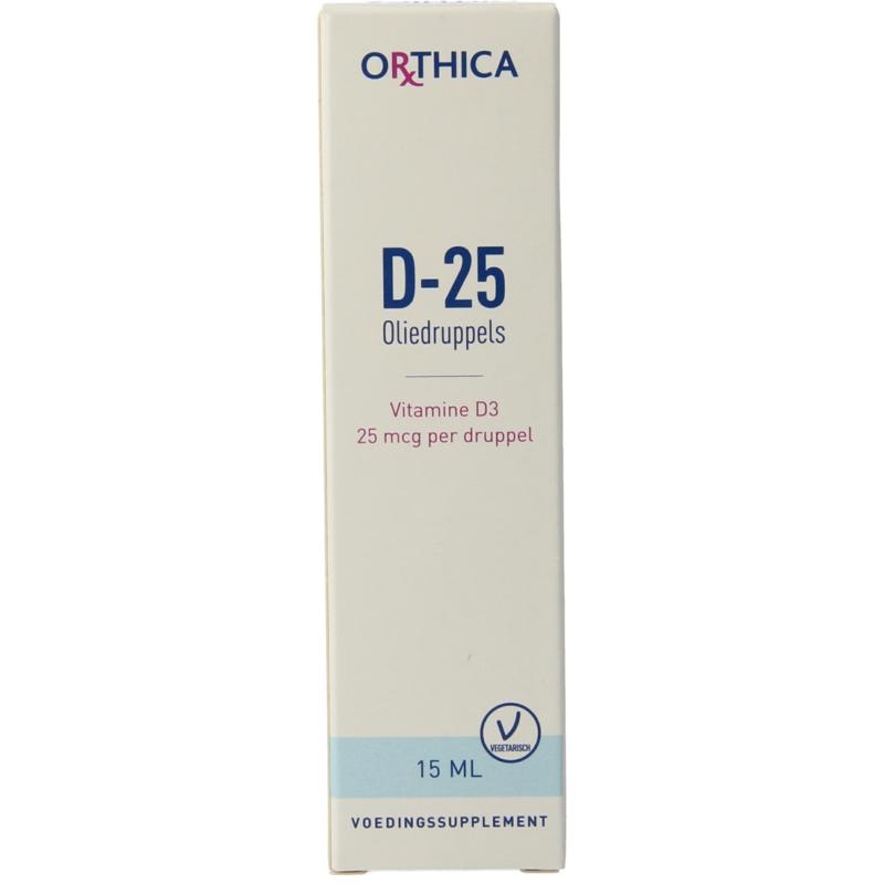Orthica Orthica Vitamin D-25 Öltropfen (15 Ml)