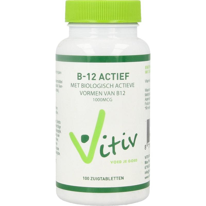 Vitiv Vitiv Vitamin B12 aktiv (100 Lutschtab)
