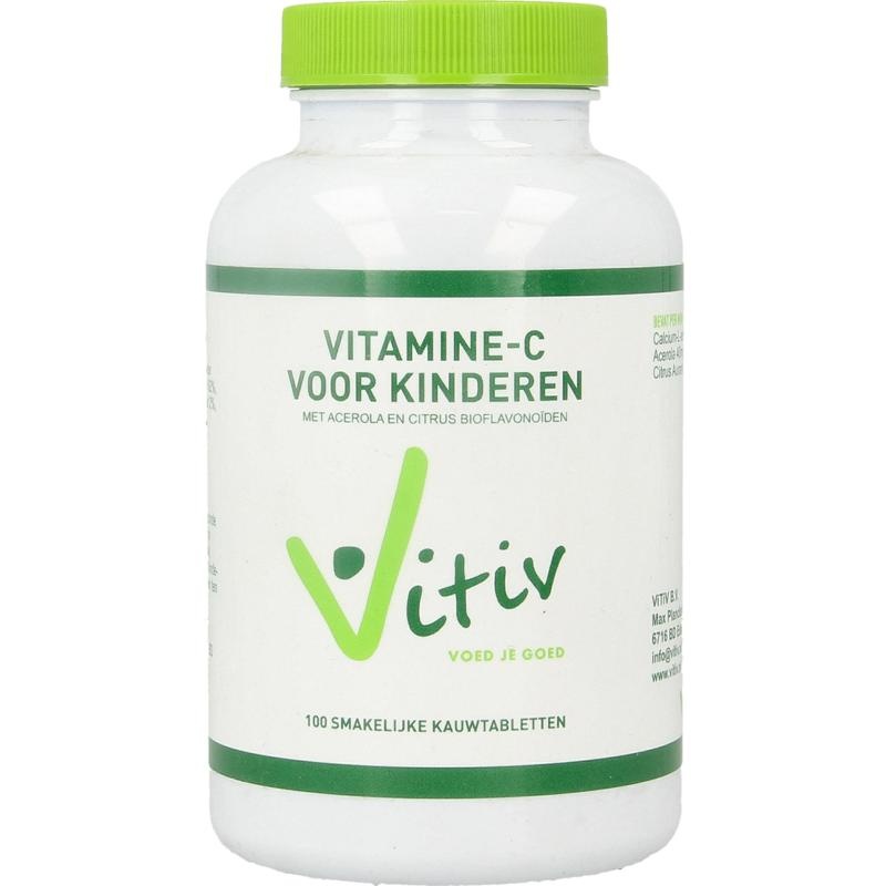 Vitiv Kinder Vitamin C säurefrei 120 mg (100 Kautab)