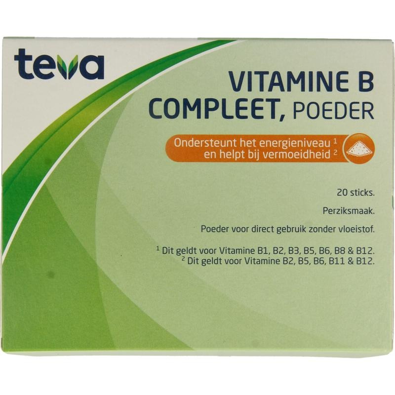 Teva Teva Vitamin B Komplettpulver (20 Beutel)