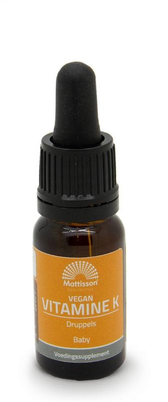 Mattisson Mattisson Vitamin K Baby 150µg Tropfen (10 Ml)