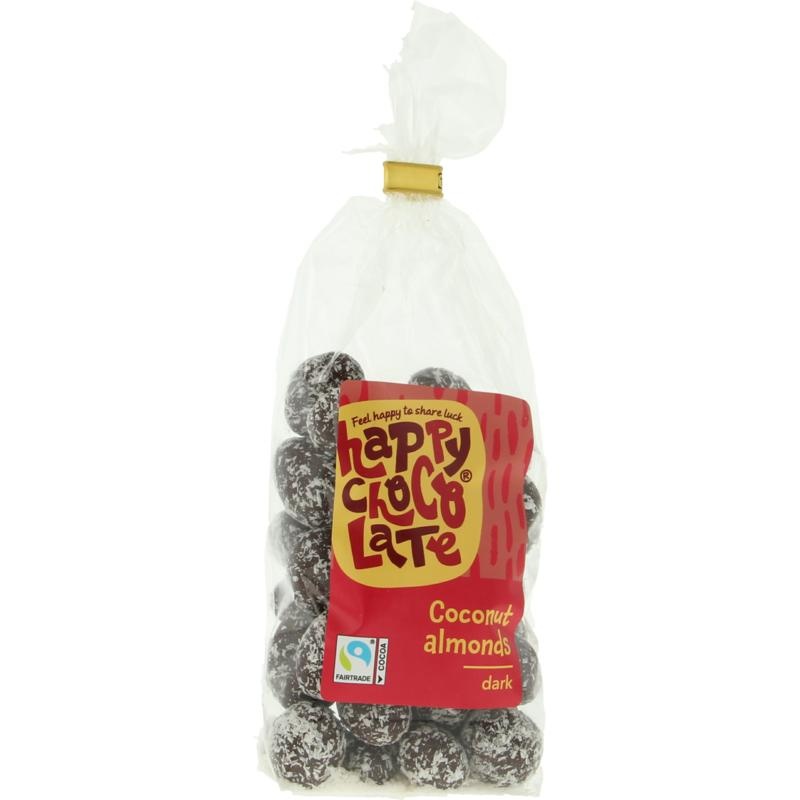 Happy Chocolate Schokoladenmandel reine Kokosnuss (175 Gramm)