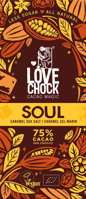 Lovechock Soul Karamell-Steasalz Bio (70 Gramm)