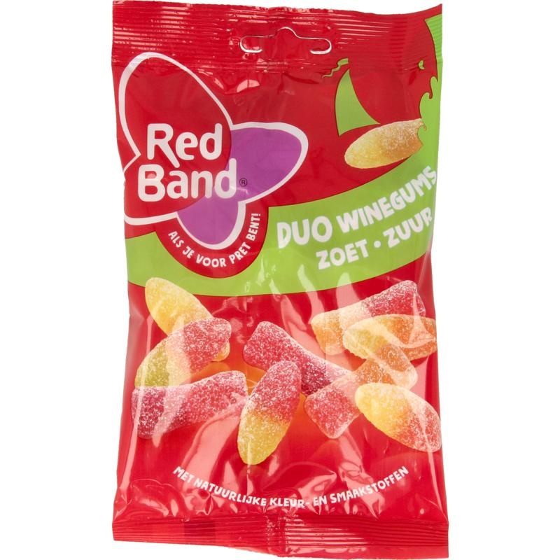 Red Band Weingummi-Duo süß-sauer (120 Gramm)