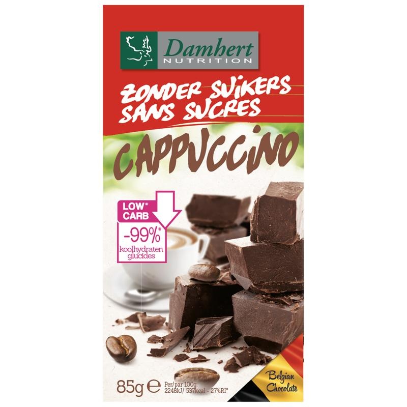 Damhert SchokoladenTabette Cappuccino (85 Gramm)