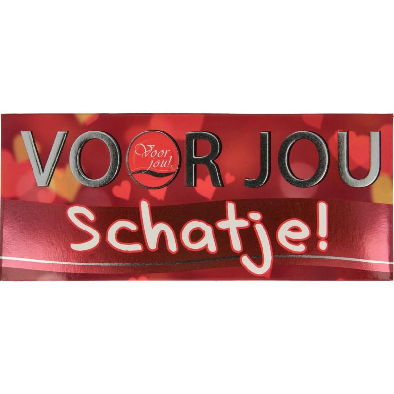 Voor Jou! Für dich! Wunschriegel Liebling (70 Gramm)