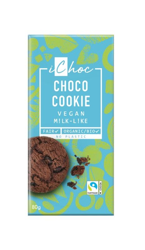 Ichoc Schokokekse vegan bio (80 Gramm)