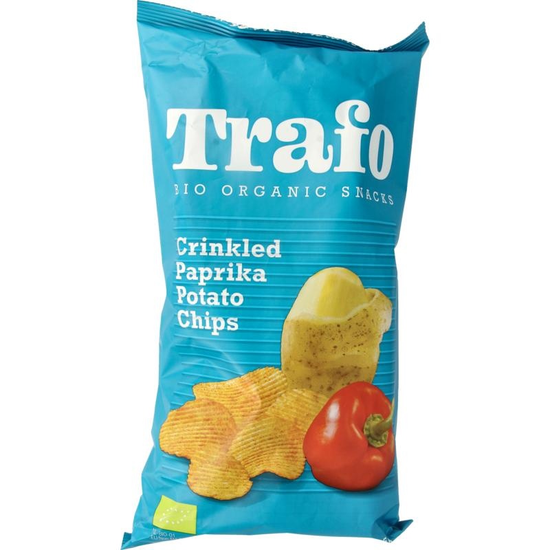 Trafo Ribbelchips Paprika Bio (125 Gramm)