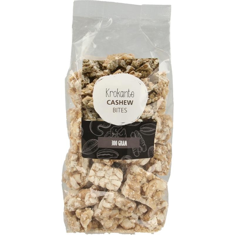 Mijnnatuurwinkel Mijnnaturewinkel Knusprige Cashew-Häppchen (300 Gramm)