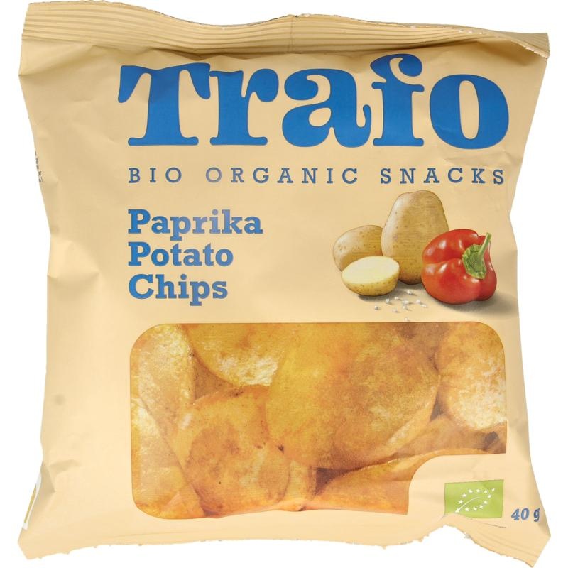 Trafo Chips Paprika Bio (40 Gramm)