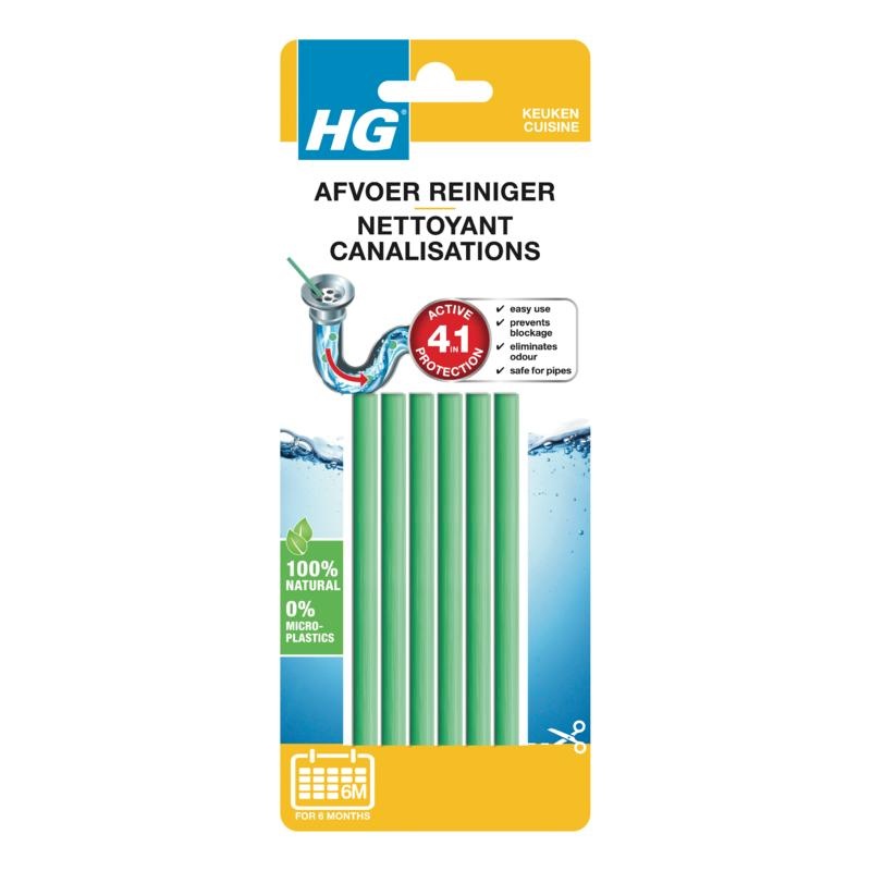 HG Abflussreiniger (6 Stück)