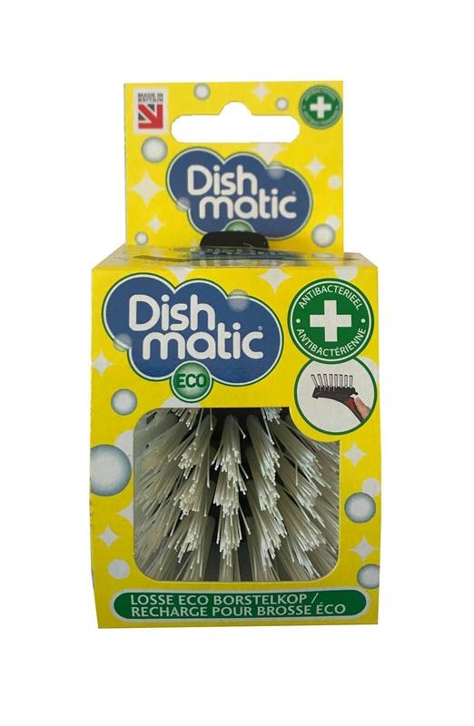 Dishmatic Recycled Geschirrspülbürstenkopf (1 Stück)