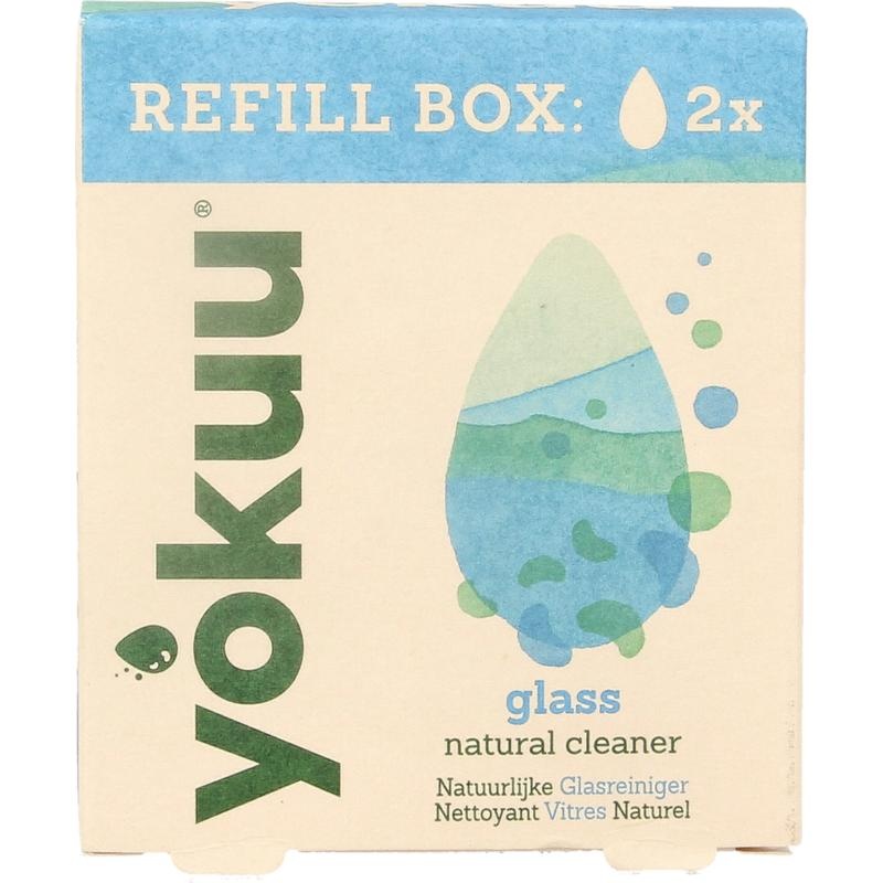 Yokuu Yokuu Glasreiniger-Tabletten Nachfüllpackung (2 Stück)