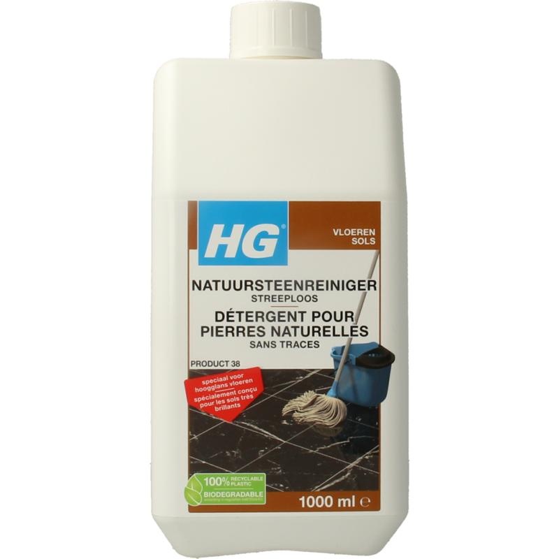 HG Natursteinreiniger streifenfrei (1 Liter)