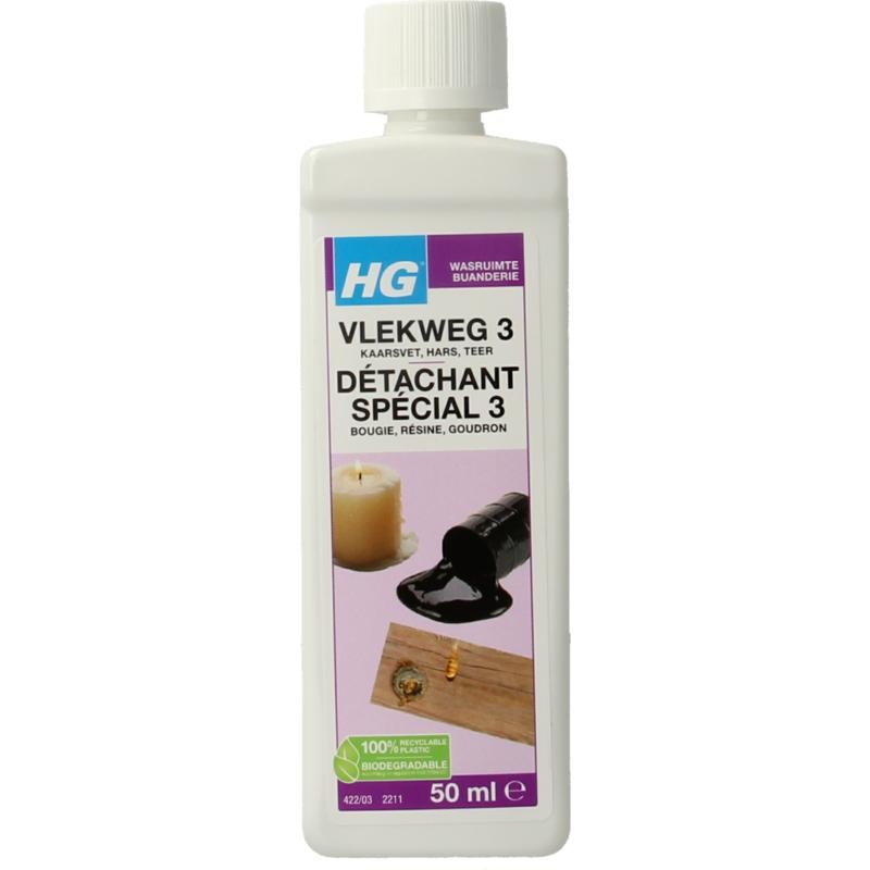 HG Stain Away Nr. 3 Kerzenwachs/Harz/etc. (50 Ml)
