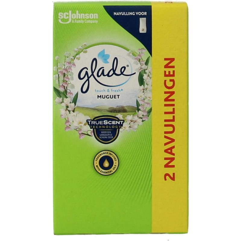 Glade Touch & Fresh Duo Muguet Nachfüller (20 Ml)
