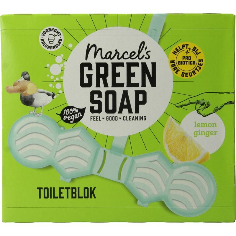 Marcel's GR Soap Toilettenblock Zitrone & Ingwer (35 Gramm)