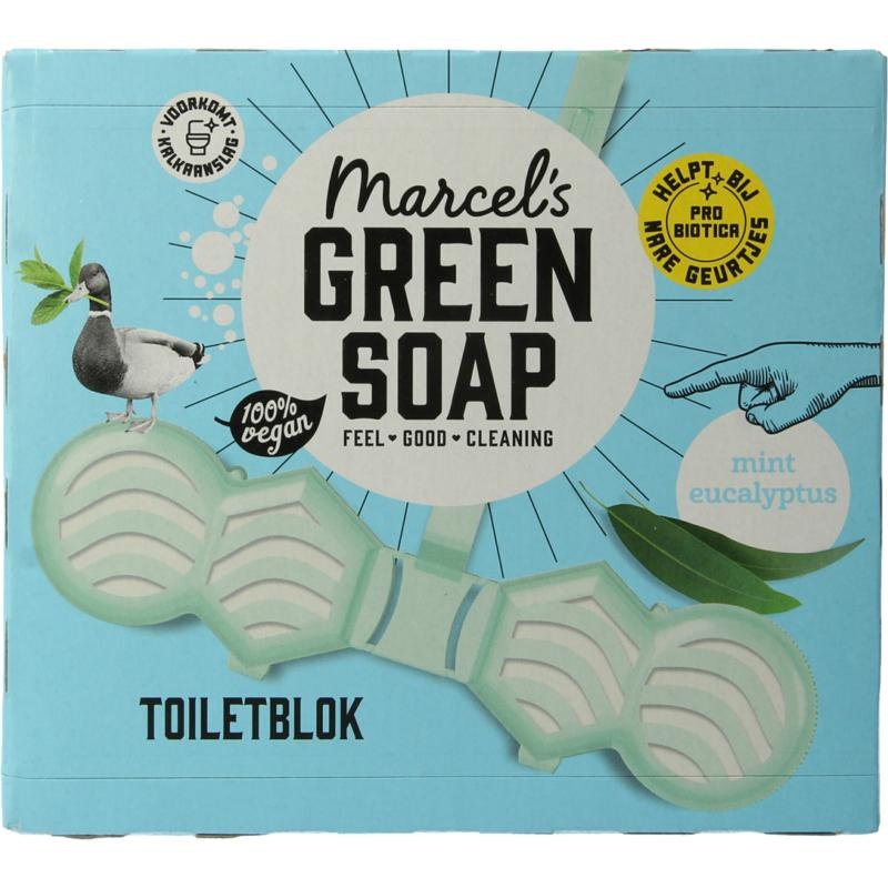 Marcel's GR Soap Toilettenblock Minze & Eukalyptus (35 Gramm)