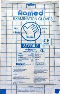 Romed Romed Latexhandschuh steril L (2 Stück)
