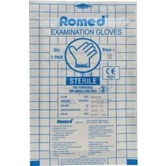 Romed Latexhandschuh steril M (2 Stück)