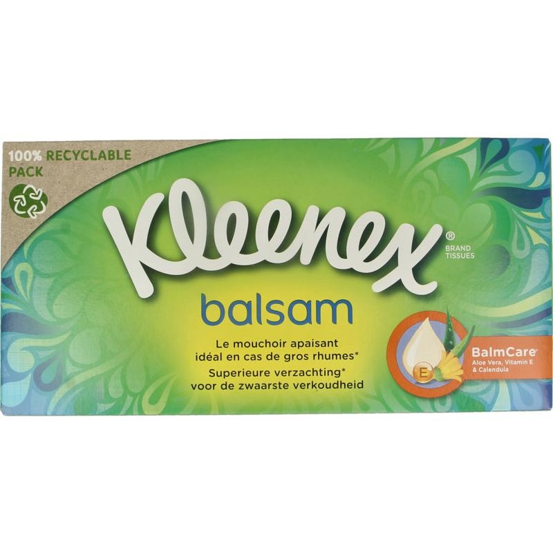 Kleenex Balsam Taschentuchbox (64 Stück)