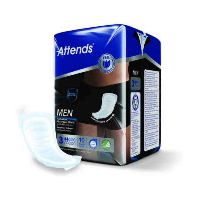 Attends Men Soft Shield 3 (10 Stück)