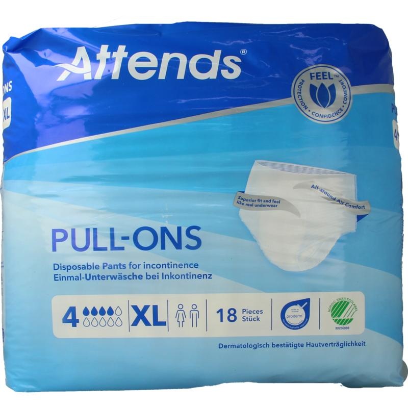 Attends Pull-ons 4 Größe XL (18 Stück)
