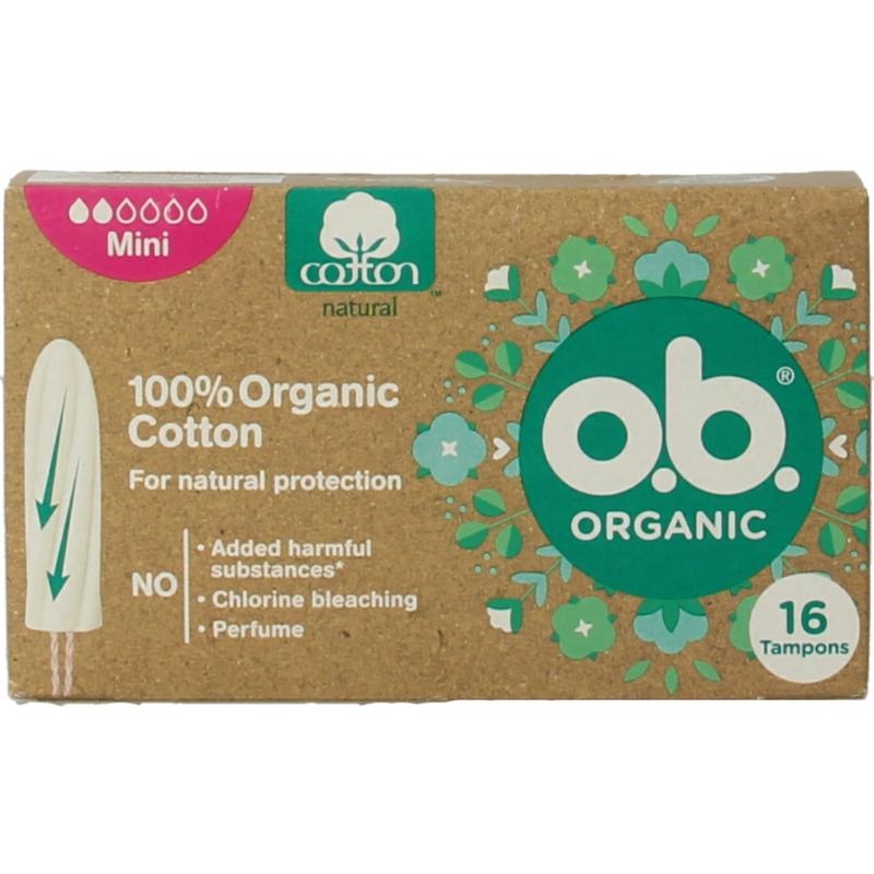OB Tampons Bio Mini (16 Stück)