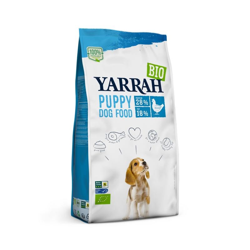 Yarrah Puppy Hundefutter Bio (2000 Gramm)