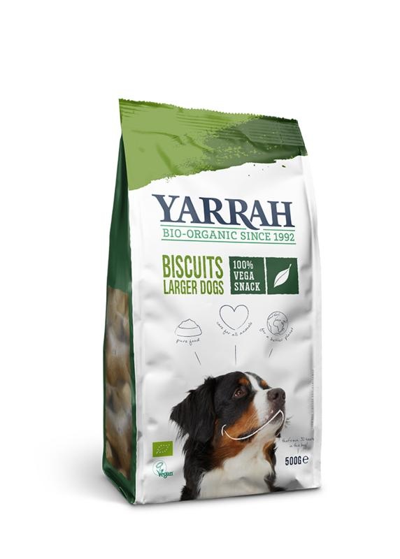 Yarrah Hundekekse vegetarisch bio (500 Gramm)