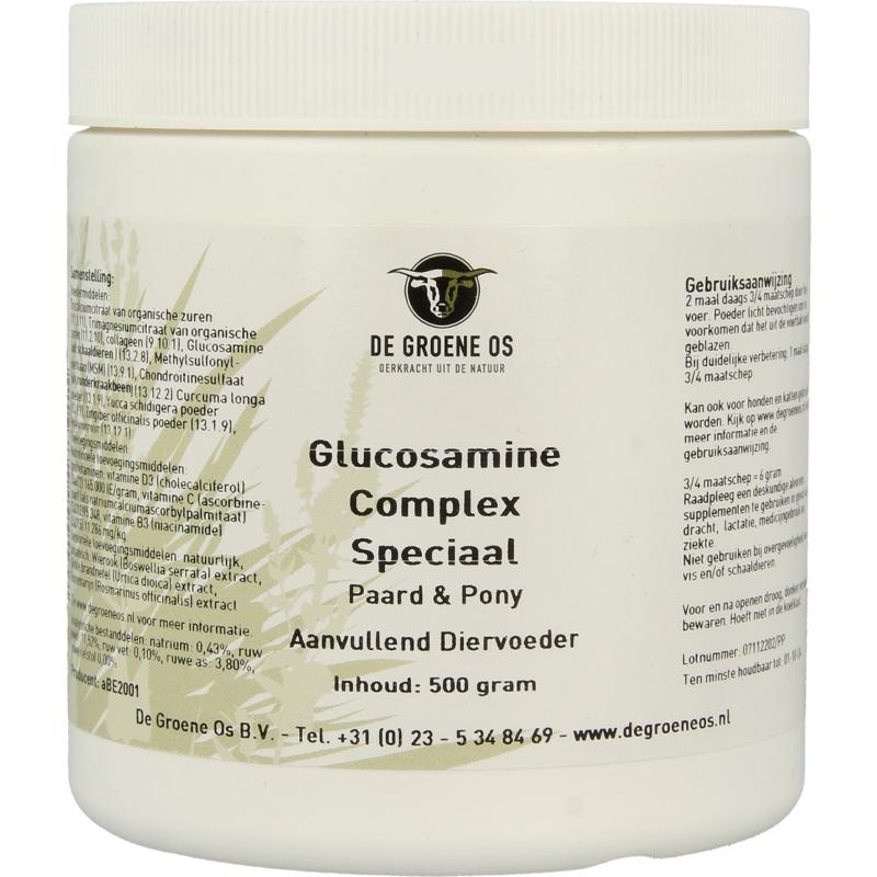 Groene Os Groene Os Glucosamin-Komplex Spezial Pferd/Pony (500 Gramm)