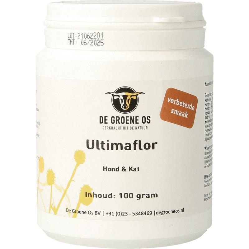 Groene Os Green Os Ultimaflor Hund/Katze (100 Gramm)