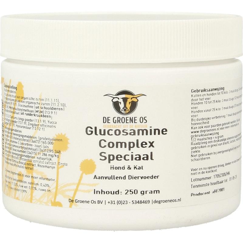 Groene Os Glucosamin-Komplex Spezial Hund/Katze (250 Gramm)
