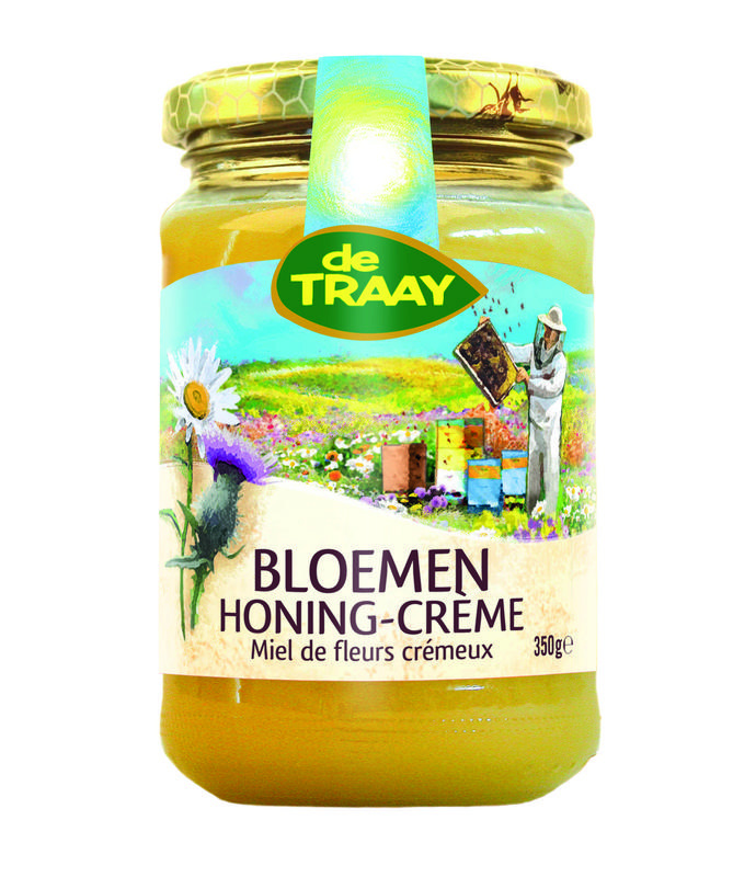 Traay Bloemen HonigCreme (350 Gramm)
