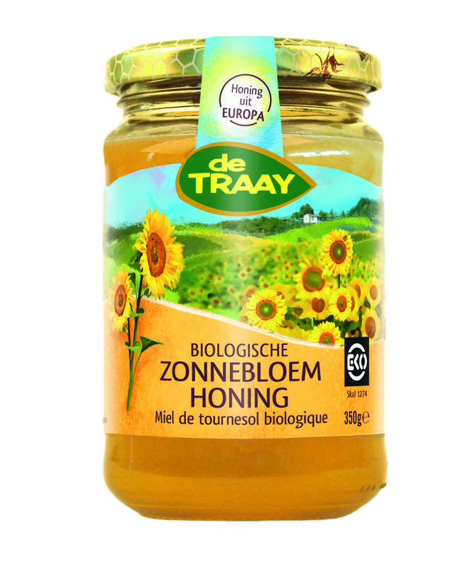 Traay SonnenblumenhonigCreme Bio (350 Gramm)