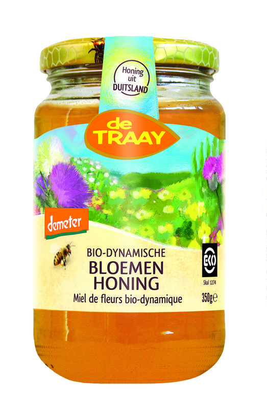 Traay BlütenhonigCreme biodynamisch Demeter Bio (350 Gramm)
