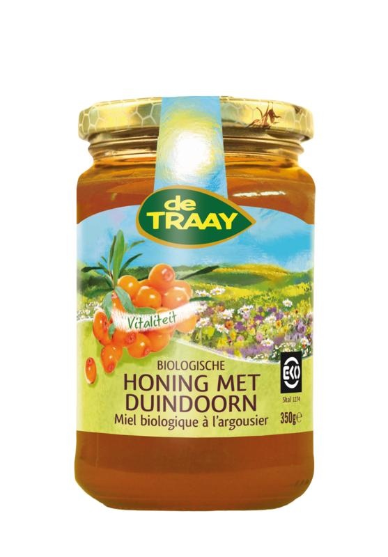 Traay Honig mit Sanddorn ökologisch bio (350 Gramm)