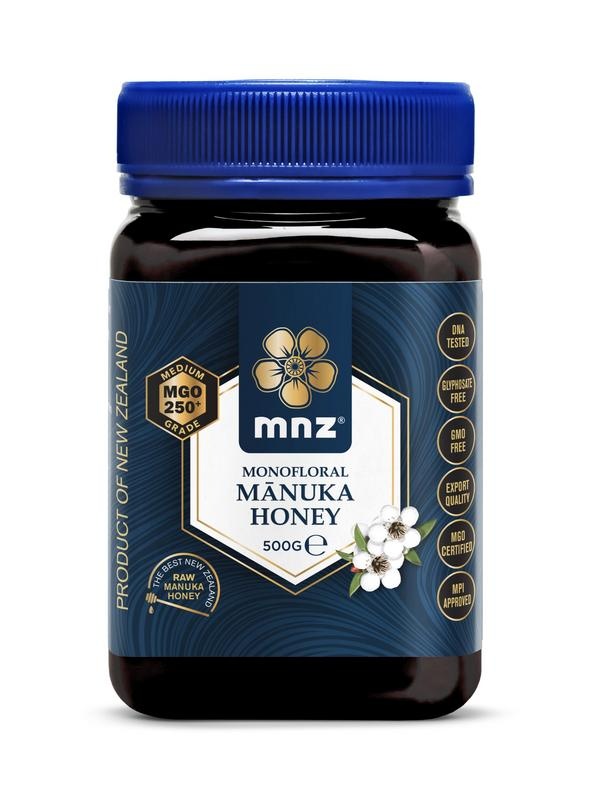 Manuka New Zealand Manuka Neuseeland Manuka Honig MGO 250+ (500 Gramm)