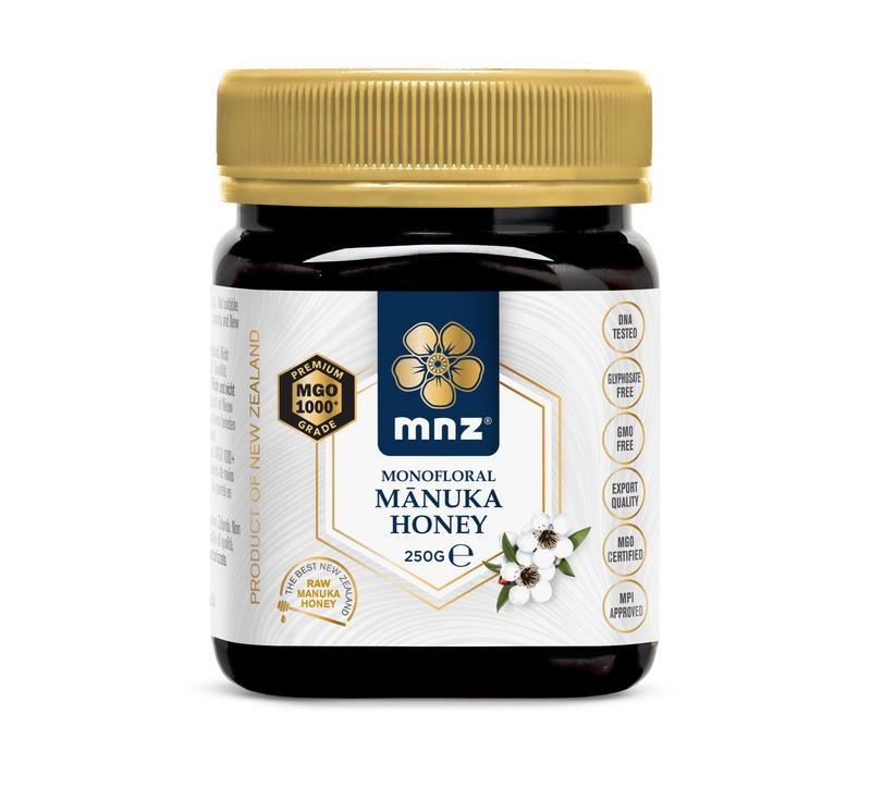 Manuka New Zealand Manuka Neuseeland Manuka Honig MGO 1000+ (250 Gramm)
