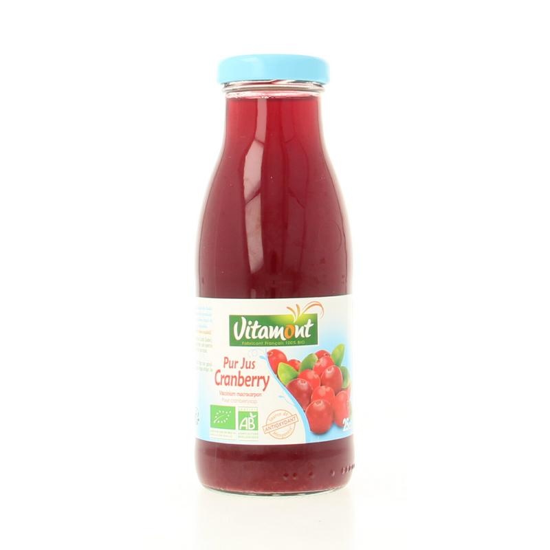 Vitamont Vitamont Pure Cranberrysaft Mini Bio (250 Ml)