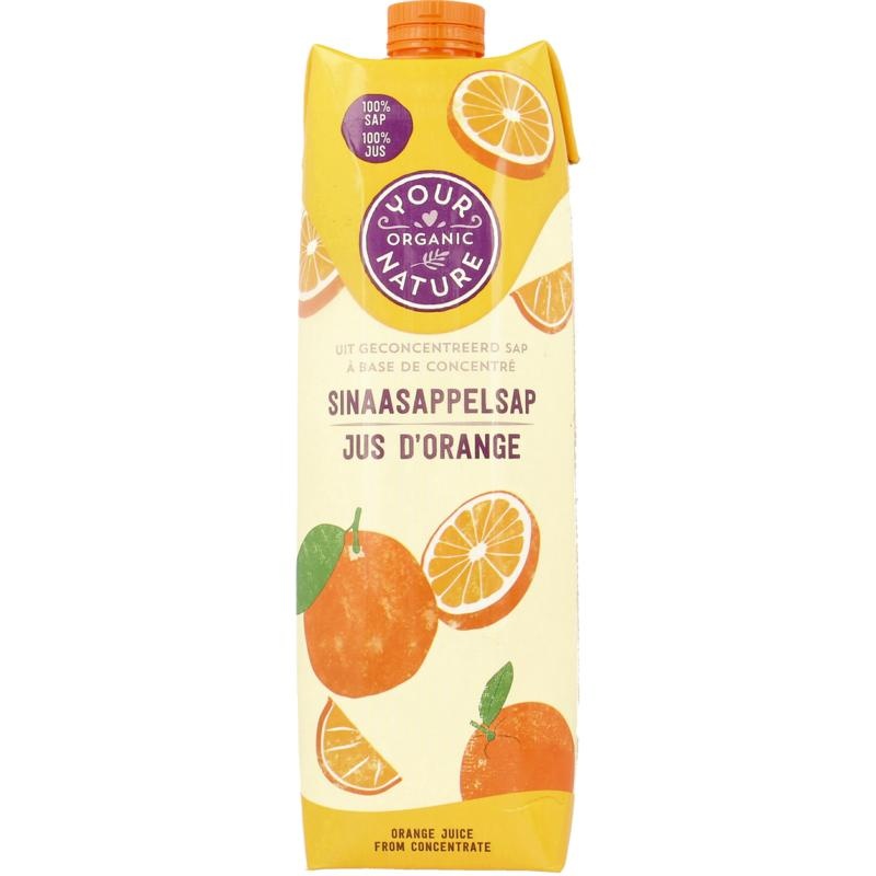 Your Organic Nat Ihr Bio-Nass-Orangensaft bio (1 Liter)