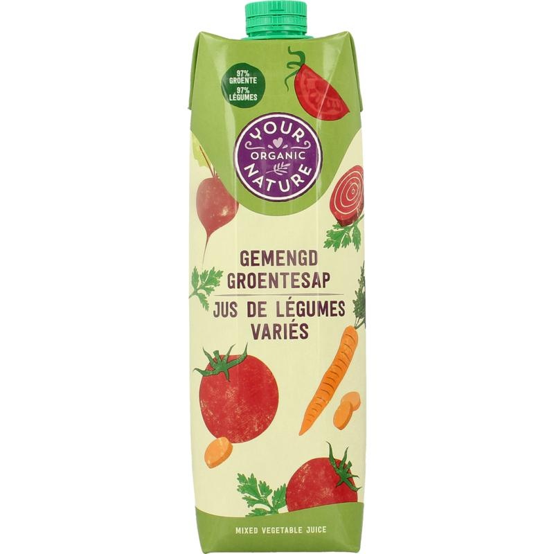 Your Organic Nat Ihr Bio-Nass-Gemüsesaft gemischt bio (1 Liter)
