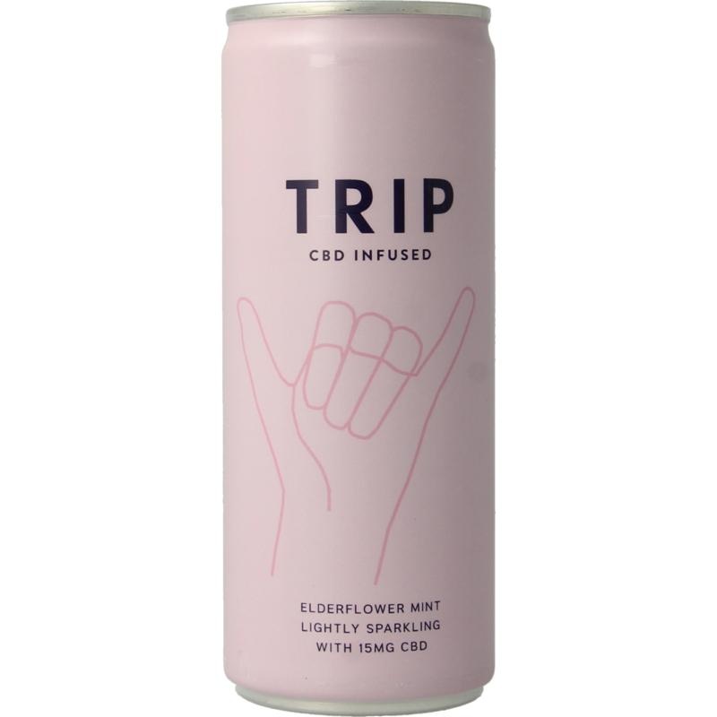 Trip Trip CBD-Infusion Holunderblüten-Minze (250 Ml)